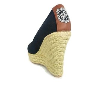 NHL Phoenix Coyotes Bling Wedge Shoes